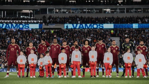 Selección de Venezuela en Eliminatorias Sudamericanas ante Argentina - Foto: EFE