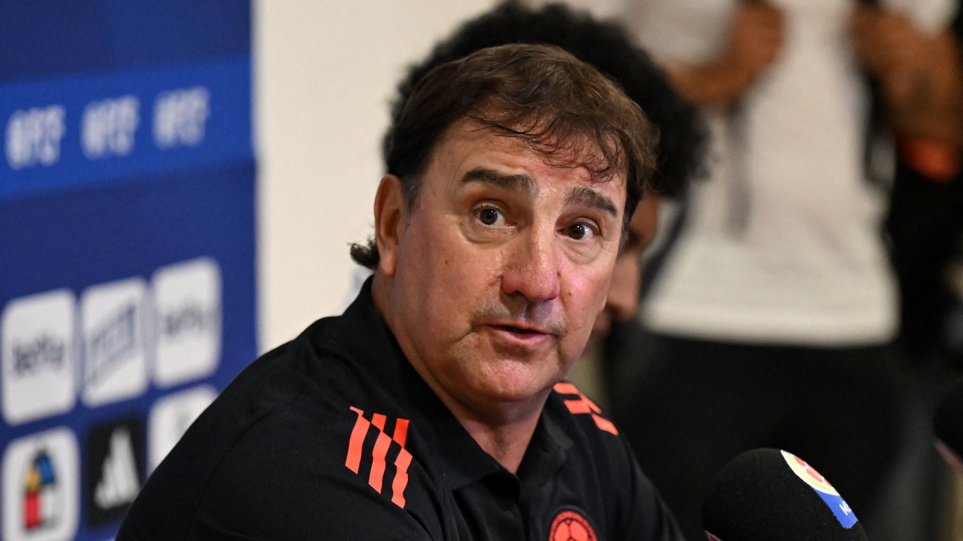 Néstor Lorenzo, DT. previo al último juego de las eliminatorias ante Venezuela - Foto: AFP