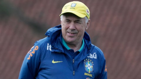 Carlo Ancelotti, técnico de Brasil / FOTO: EFE