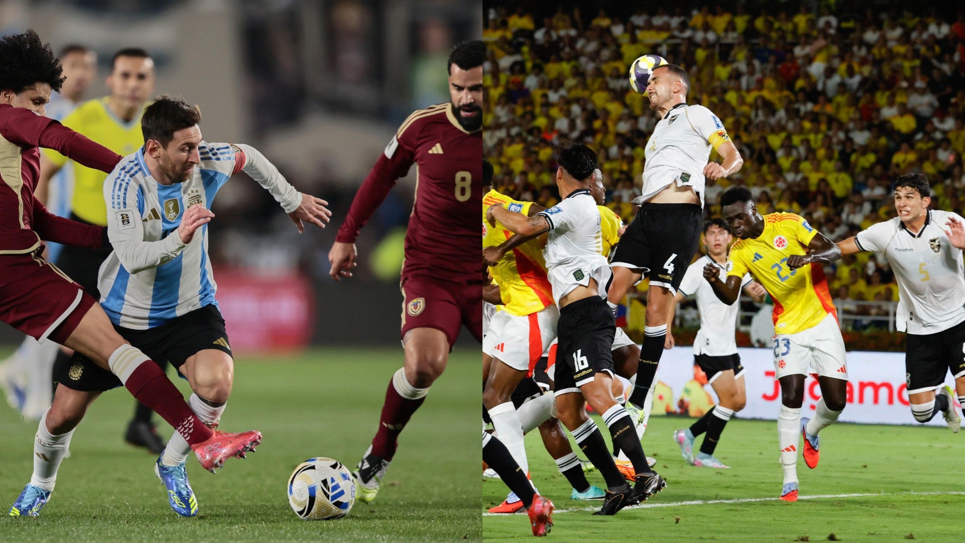 Selecciones de Bolivia y Venezuela en Fecha 17 de las Eliminatorias Sudamericanas. (EFE)