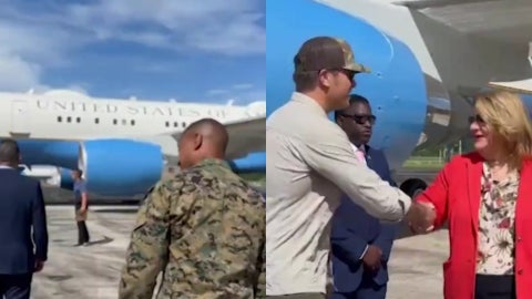 Llegada de Estados Unidos a Puerto Rico en su intensión de atacar a grupos narcoterroristas / FOTO: Captura de video