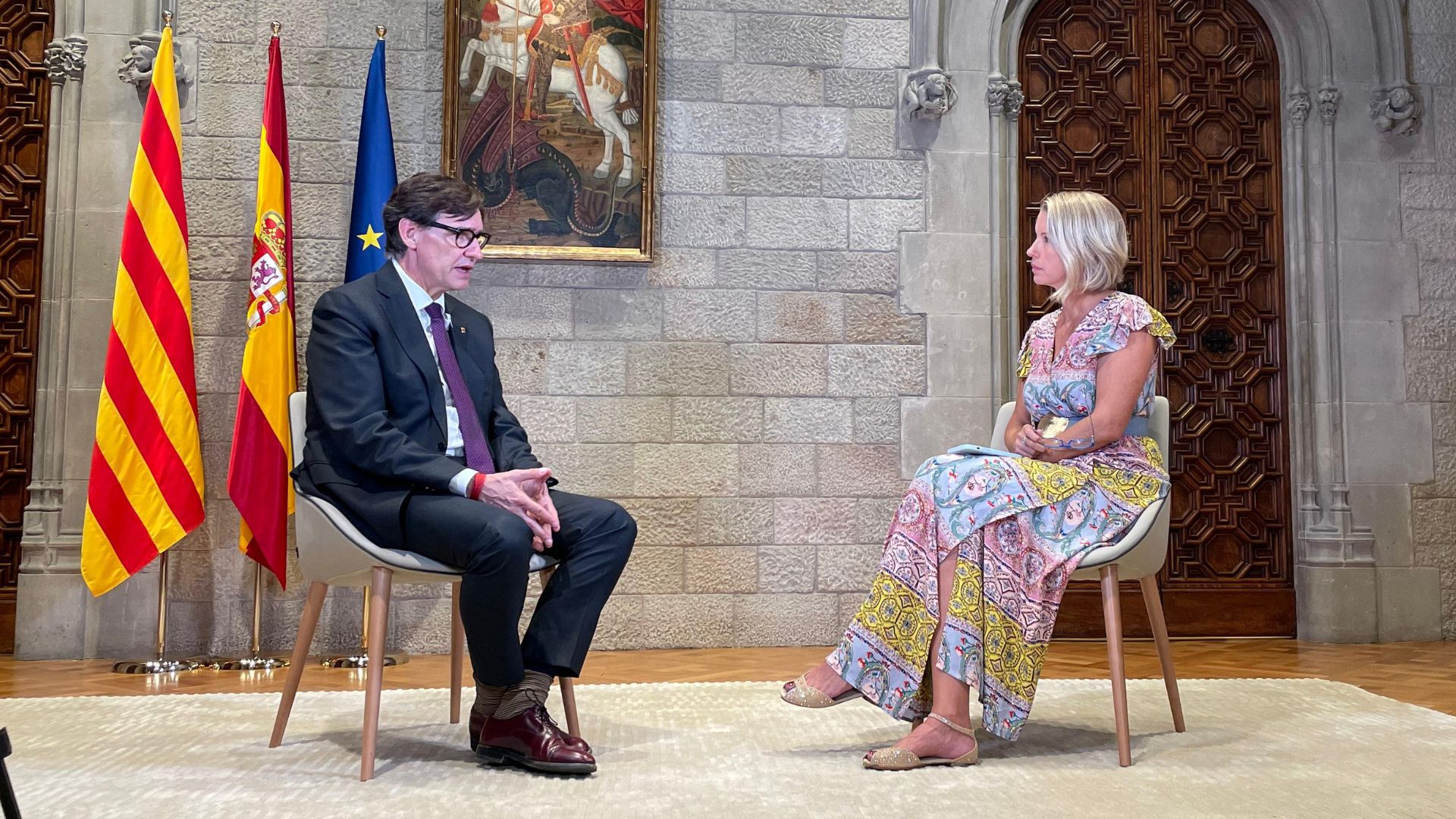 Presidente de la Generalitat, Salvador Illa