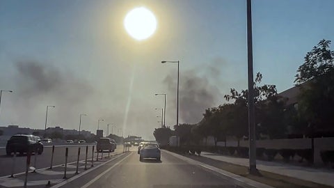 Bombardeos de Israel en Catar contra objetivos de Hamás - Foto: AFP