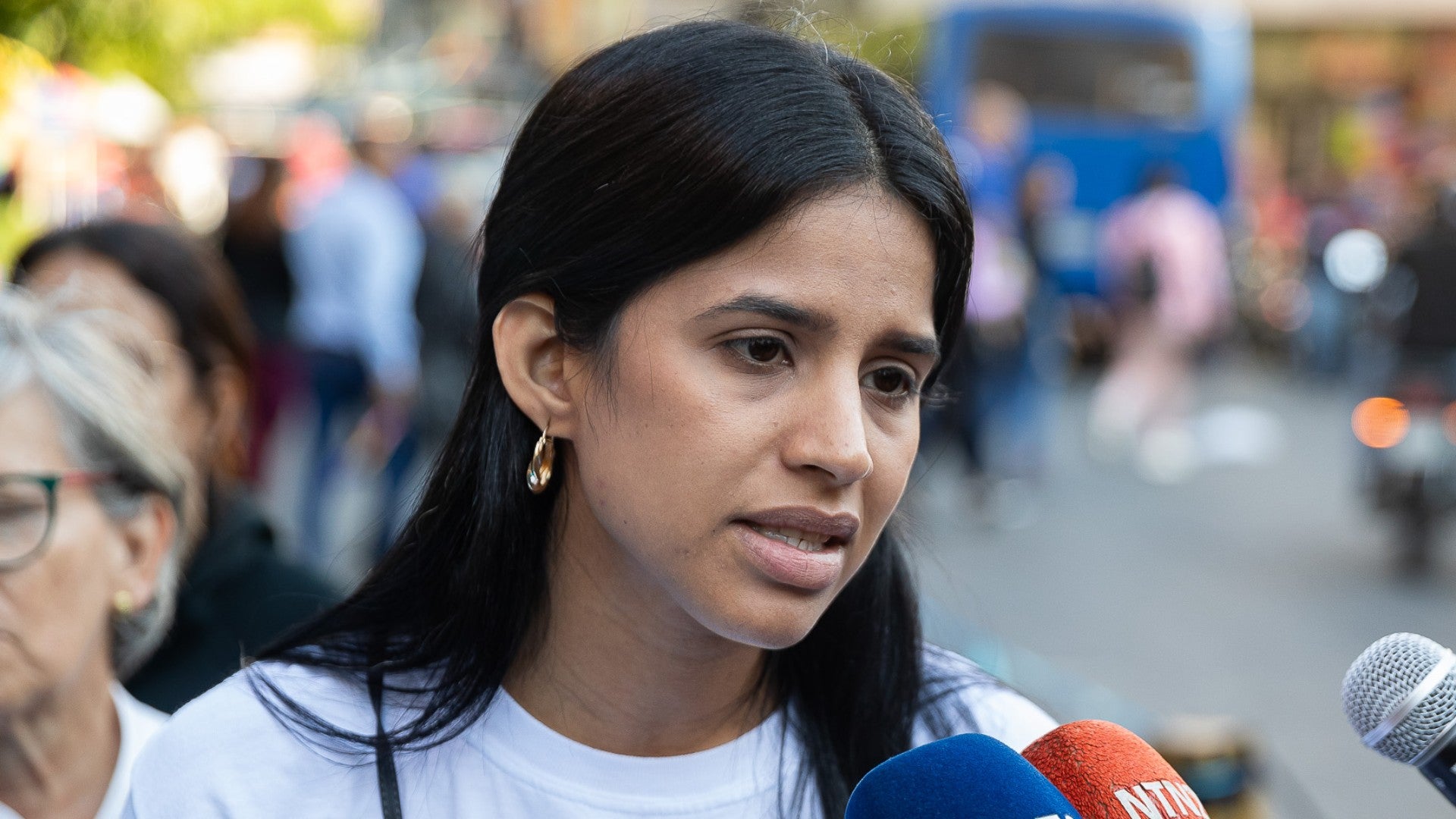 Sairam Rivas, esposa de Jesús Armas | Foto: EFE