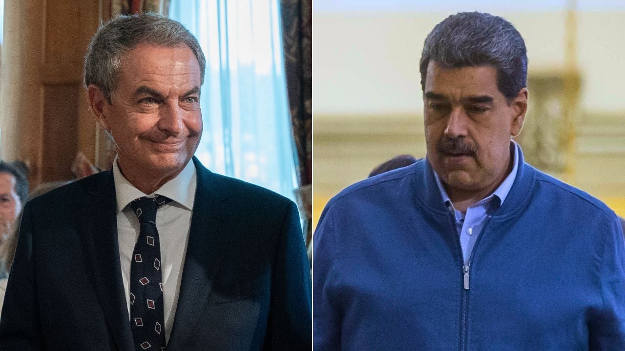 José Luis Rodríguez Zapatero/ Nicolás Maduro - Fotos EFE
