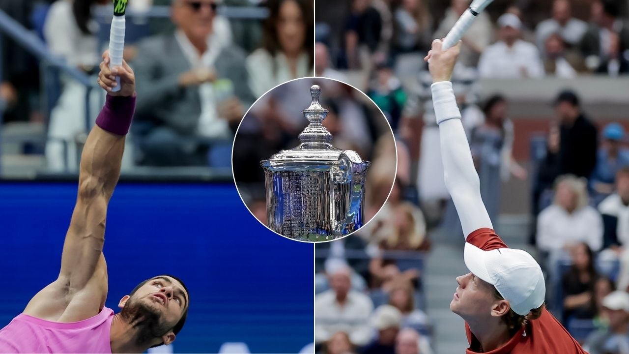 Carlos Alcaraz/ Jannik Sinner - Fotos EFE