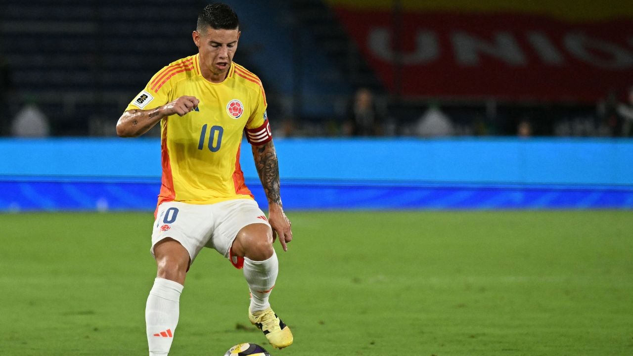 James Rodríguez superó registro de Lionel Messi en las eliminatorias - Foto: AFP