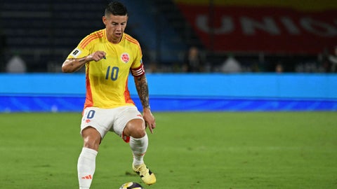 James Rodríguez superó registro de Lionel Messi en las eliminatorias - Foto: AFP