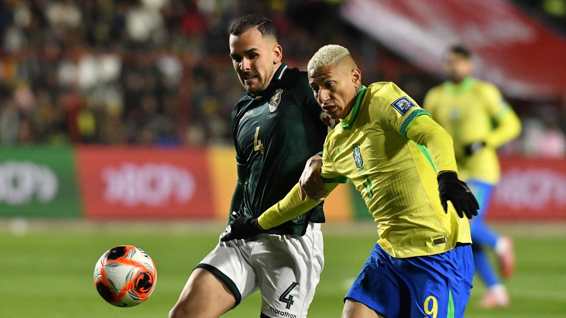 Bolivia ante Brasil en Eliminatorias Sudamericanas - Foto: EFE