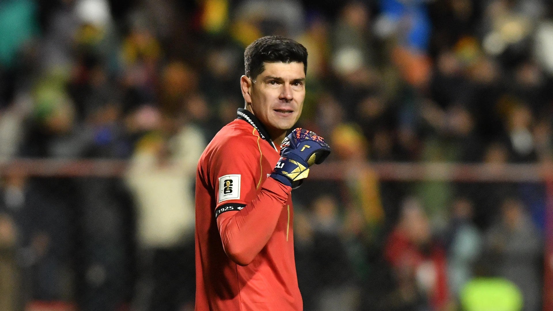 Carlos Lampe, arquero de la selección de Bolivia (1)