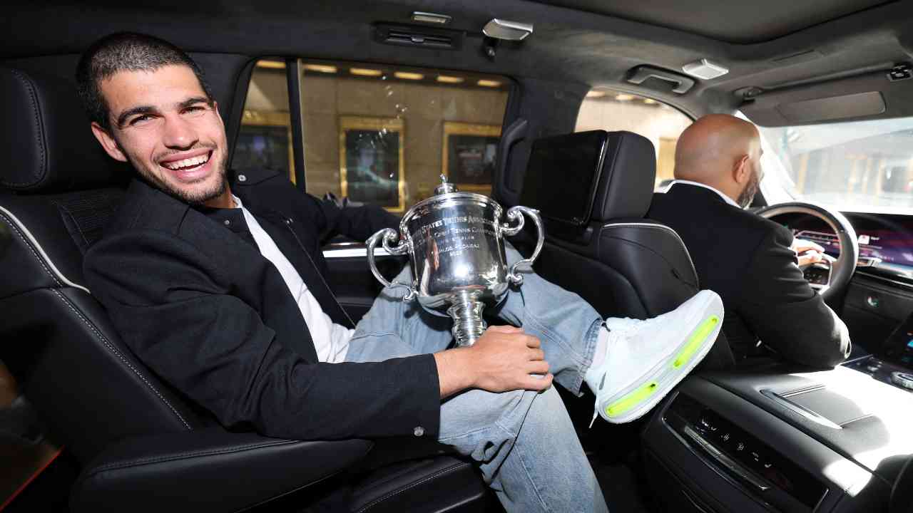 El español Carlos Alcaraz, campeón del US Open 2025 - AFP