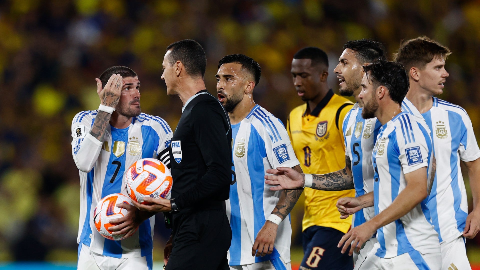 Argentina vs Ecuador | Foto: EFE