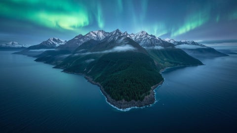 Isla en Alaska | Foto Canva