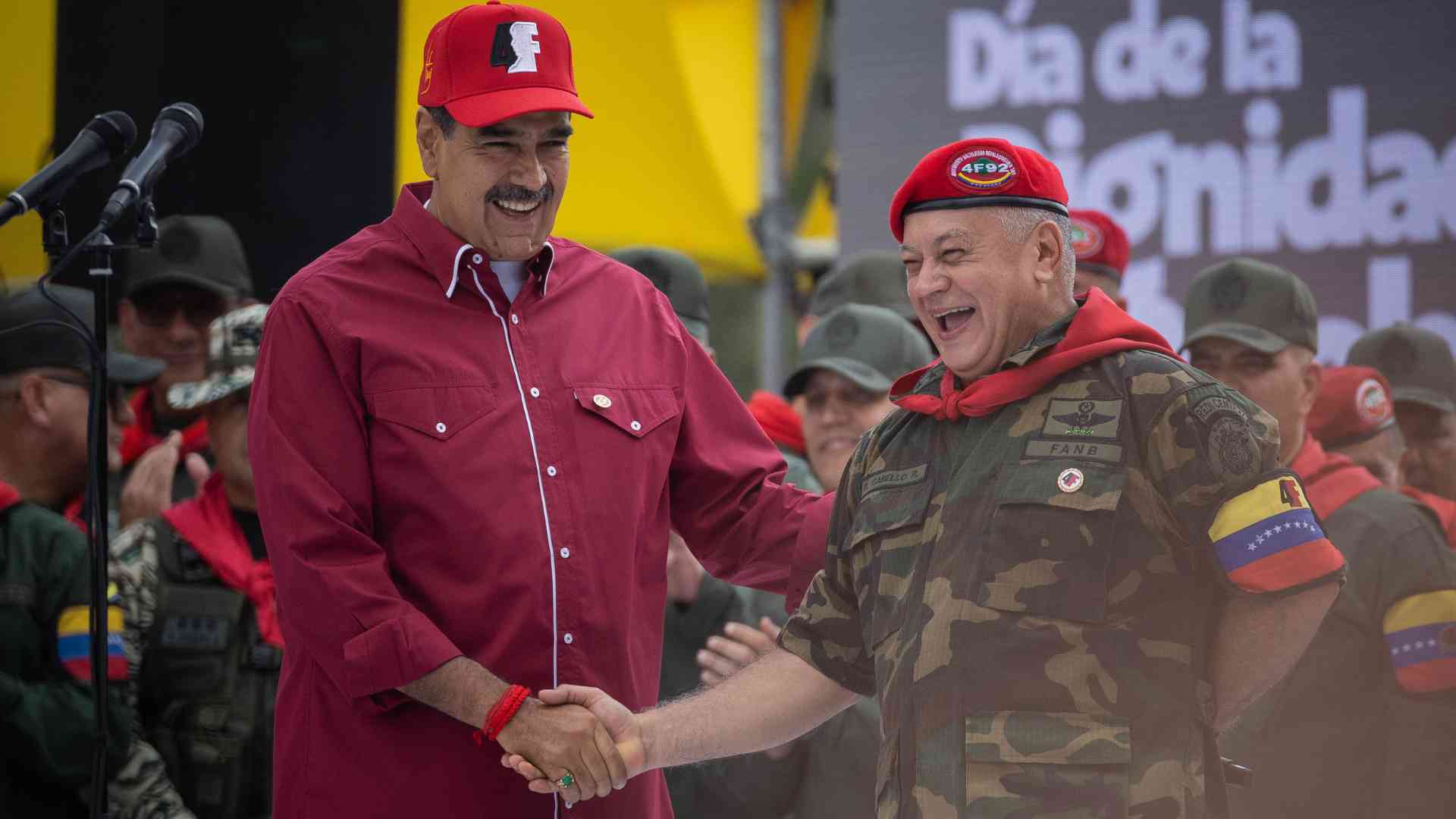 Nicolás Maduro y Diosdado Cabello - EFE