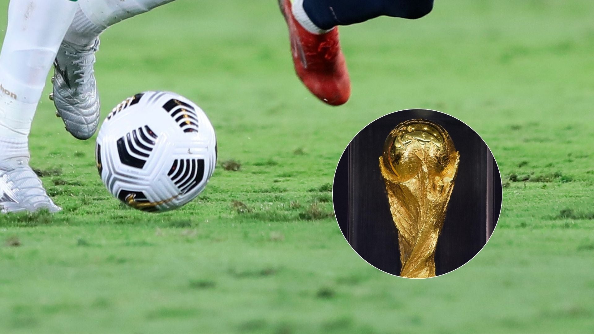 Selecciones sudamericanas/ Trofeo de la Copa del Mundo - Fotos EFE