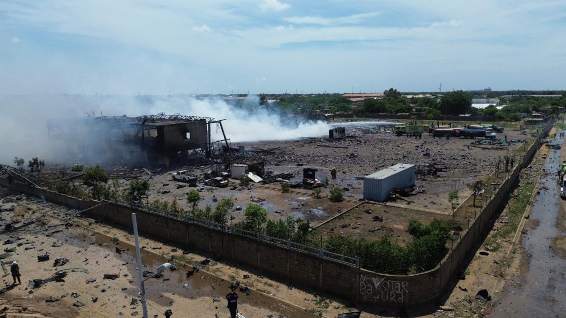 Explosión en San Francisco - Foto: Ministerio de Interior