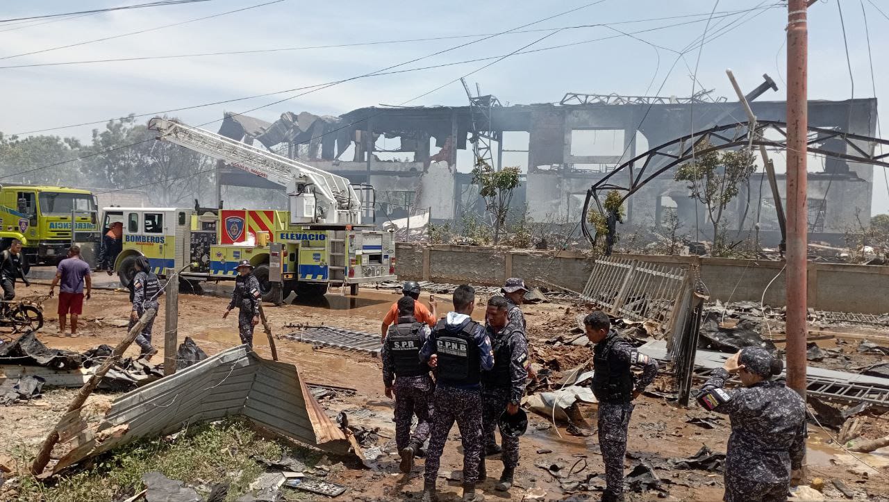 Explosión en Zulia - Foto Nerio Palmar