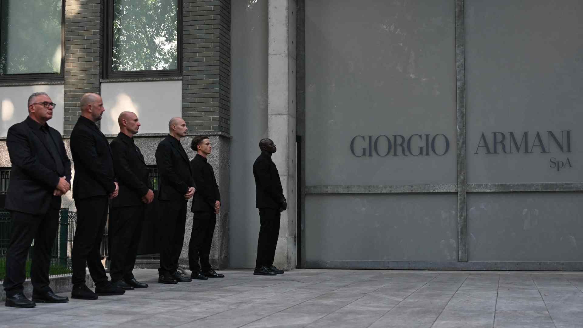 Muere de Giorgio Armani - AFP
