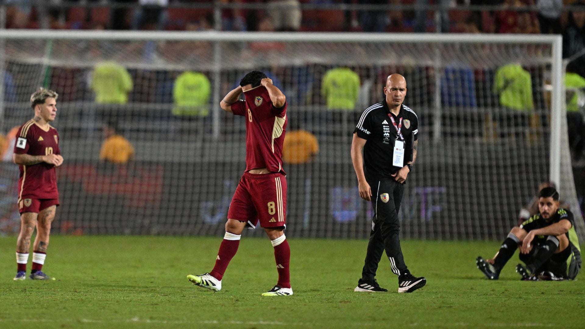 Selección venezolana tras perder el repechaje al Mundial 2026 - Foto EFE