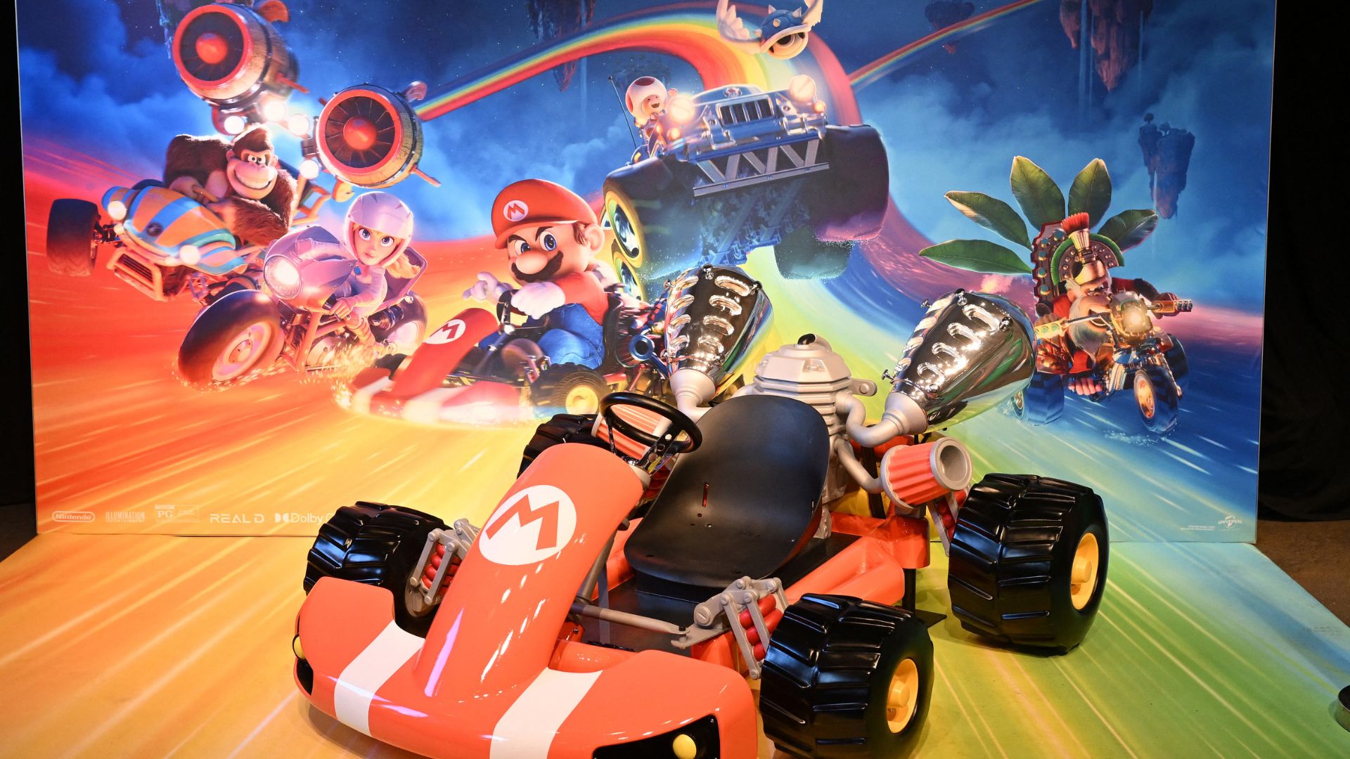 Póster promocional de ‘Super Mario Bros. La película’-Foto: AFP