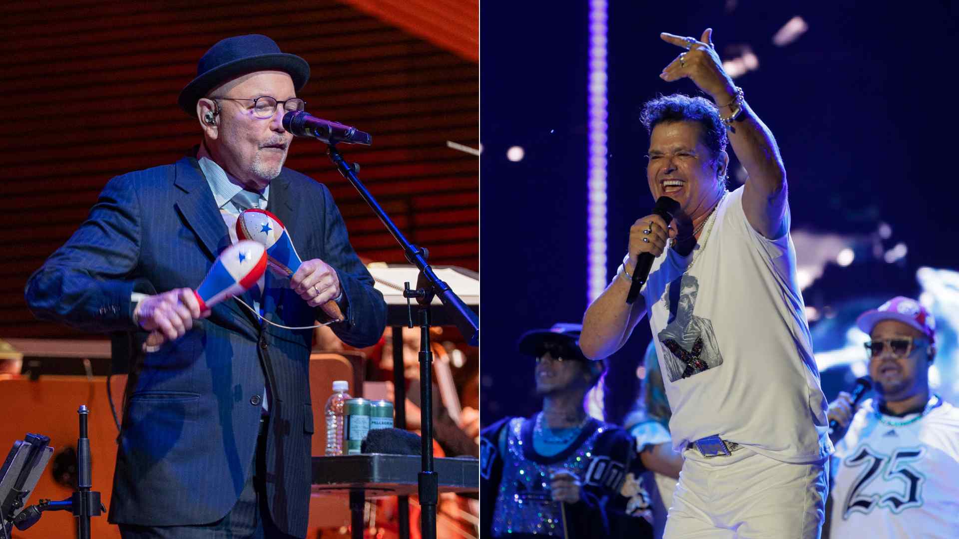 Rubén Blades y Carlos Vives - EFE