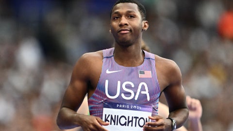 Velocista estadounidense, Erriyon Knighton | Foto: AFP