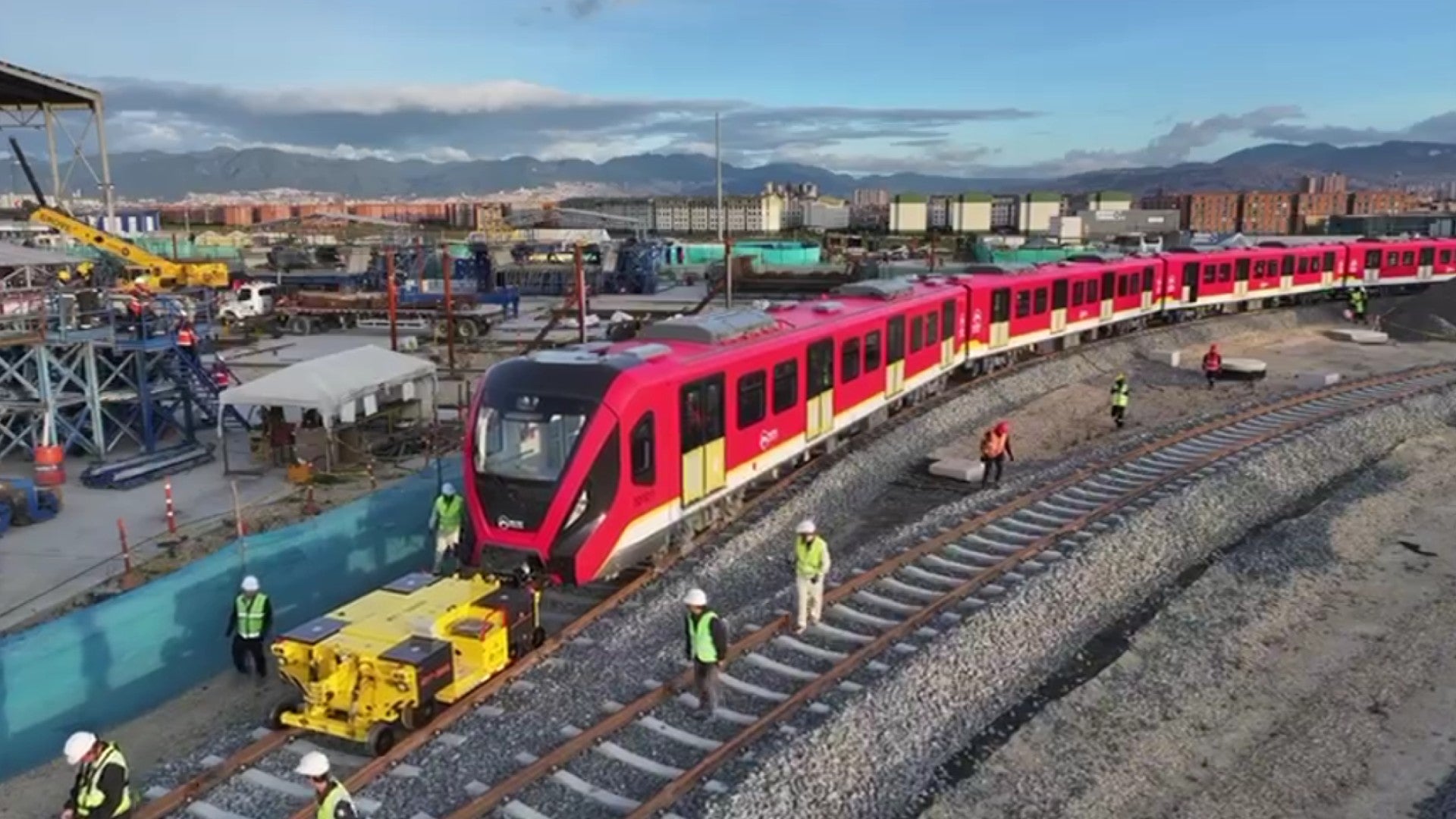 Metro de Bogotá / FOTO: Captura de video