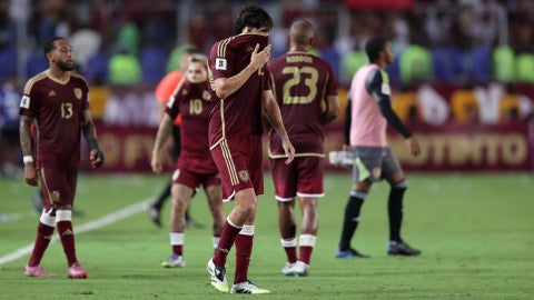 Venezuela ante Colombia por Eliminatorias - Foto: EFE