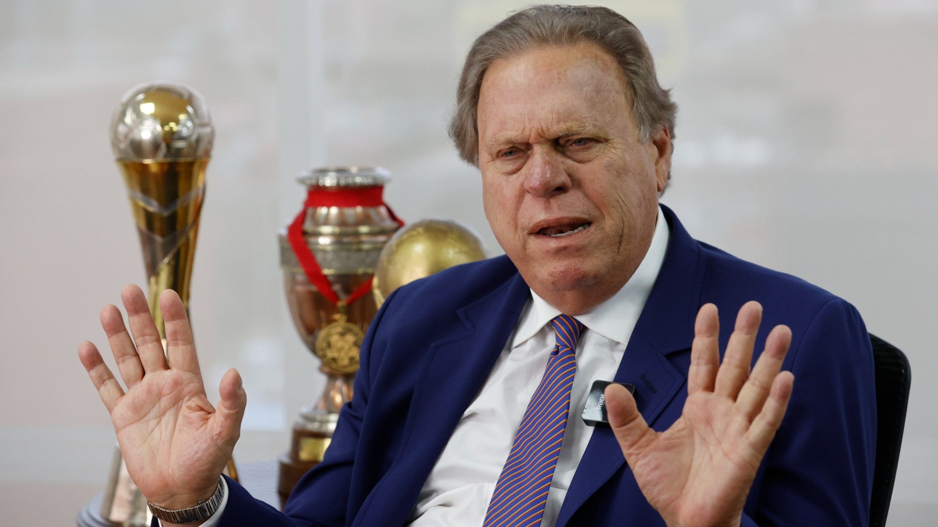 Presidente del FCF, Ramón Jesurún | Foto: EFE