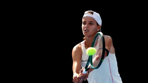 La tenista colombiana Emiliana Arango. (AFP)