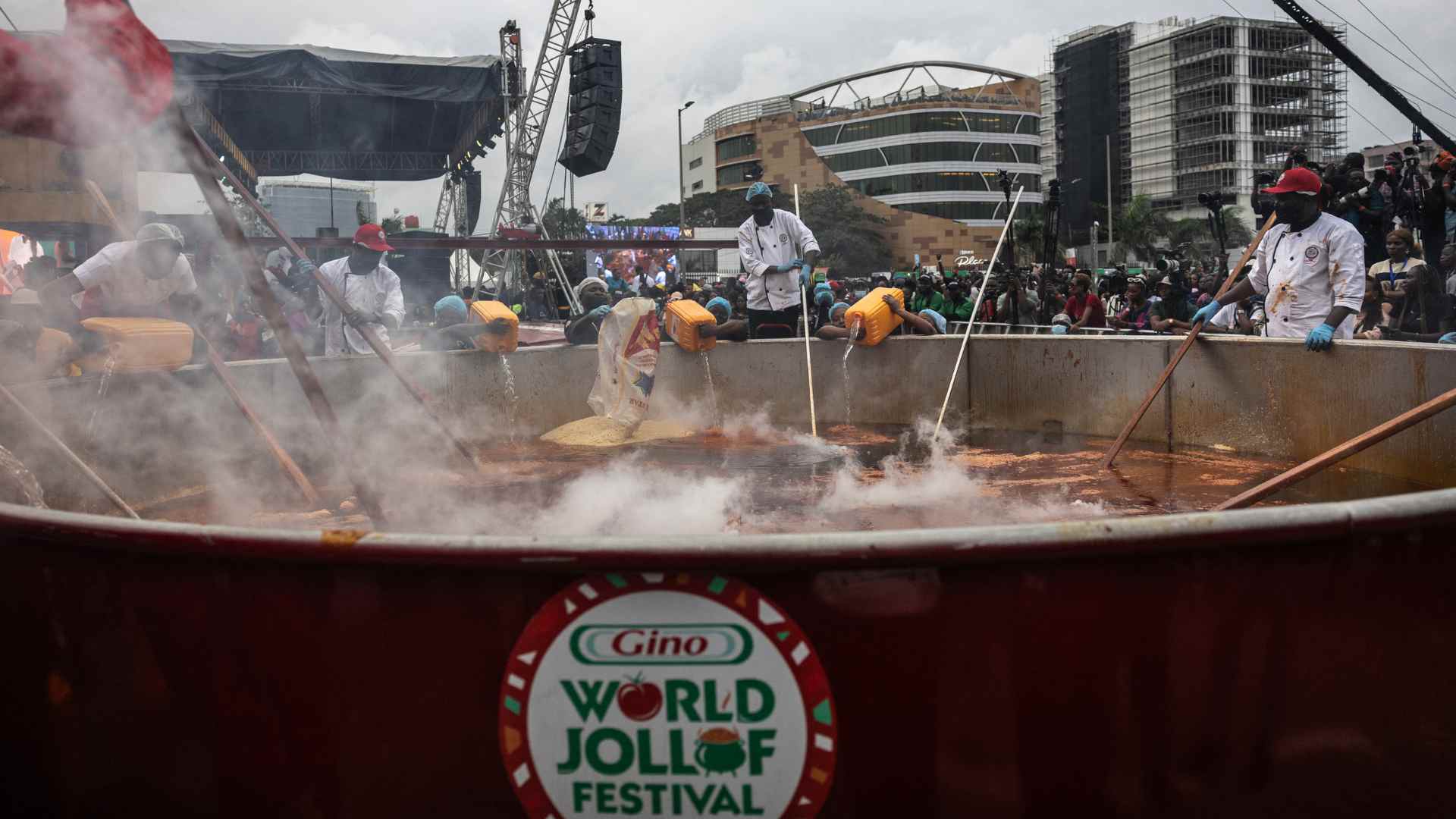 Récord de cocina en Nigeria - AFP