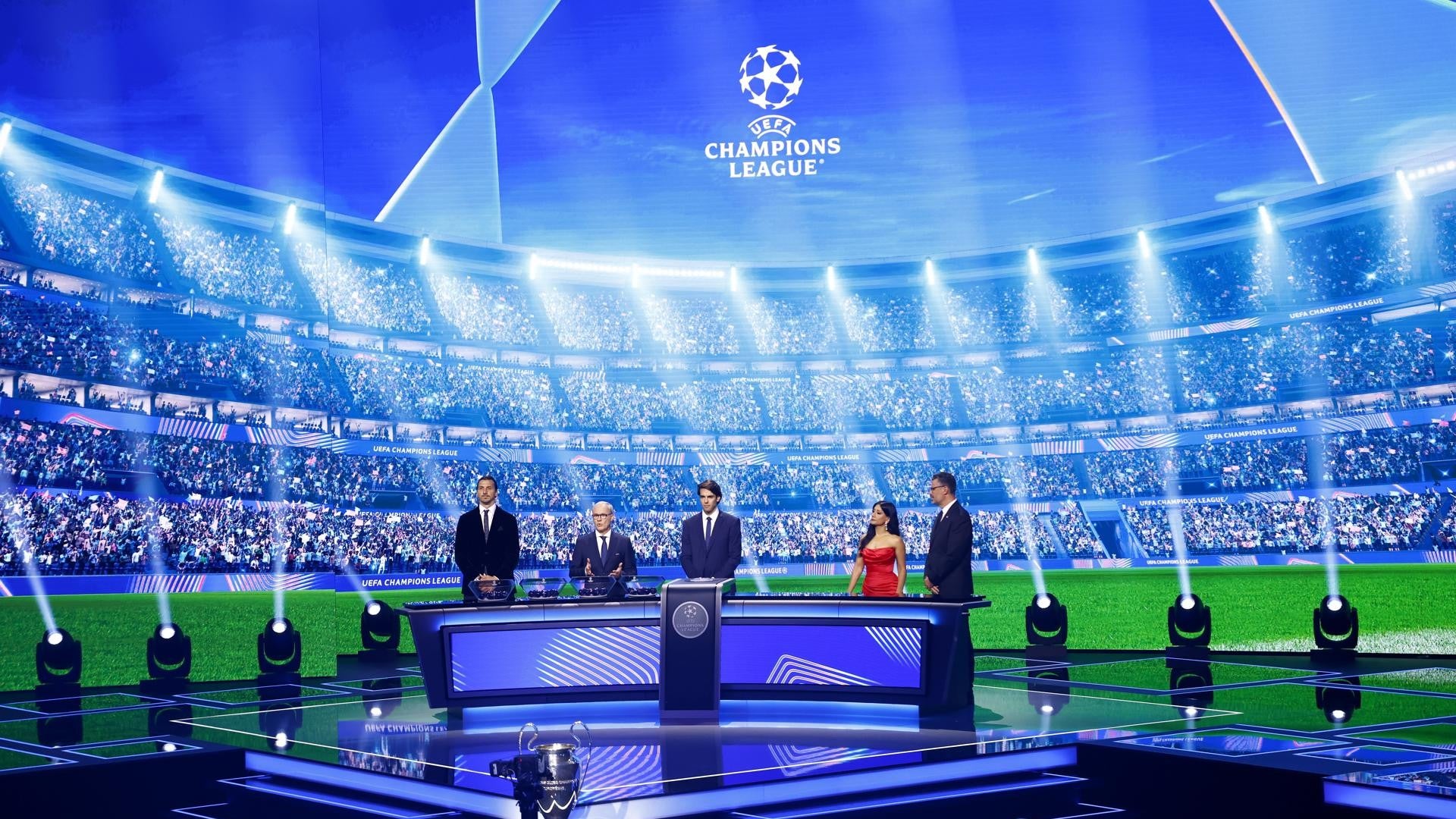 Sorteo de la Champions League - Foto: AFP