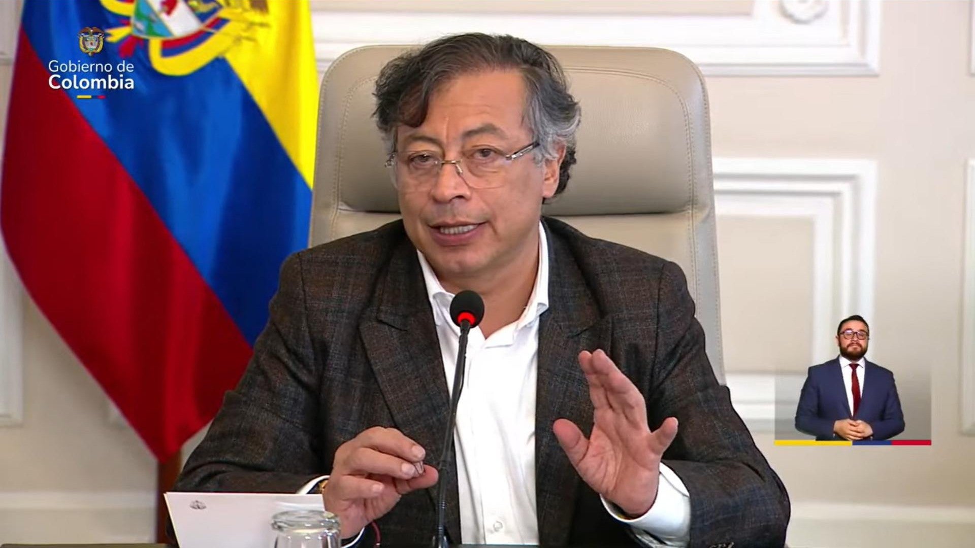 Gustavo Petro, presidente de Colombia - Foto: EFE