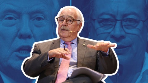 Andrés Pastrana/ Donald Trump/ Gustavo Petro - Fotos EFE