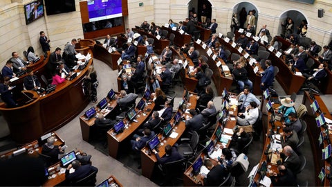 Senado de Colombia - Foto EFE