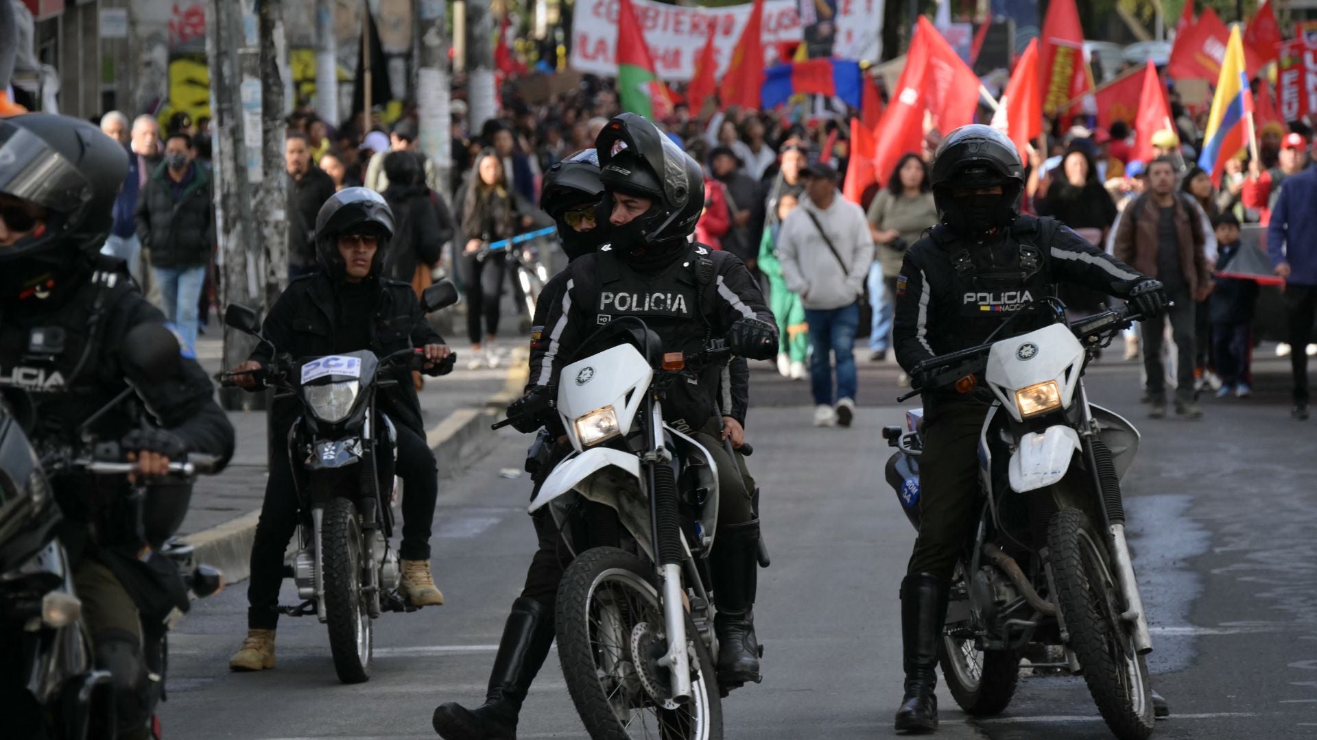 Protestas en Ecuador (AFP)