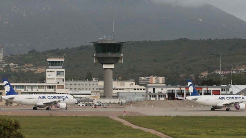 Aeropuerto de Ajaccio - AFP