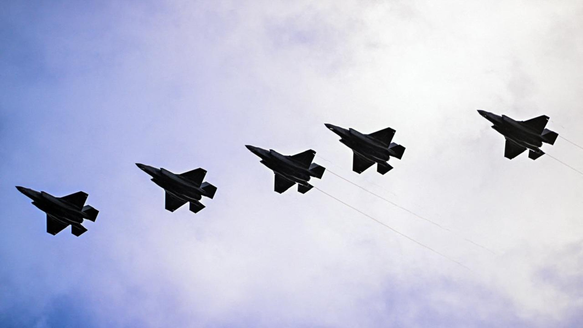 Aviones de combate desplegados por EE. UU. en el Caribe - Foto: AFP