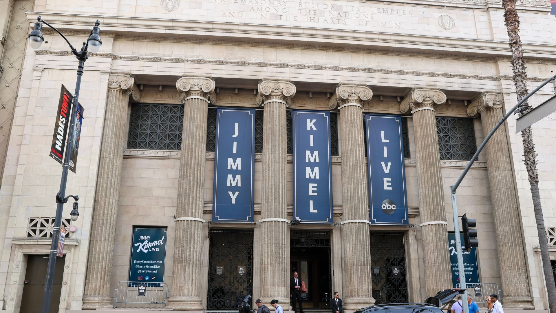 Programa de variedades de Jimmy Kimmel - Foto AFP