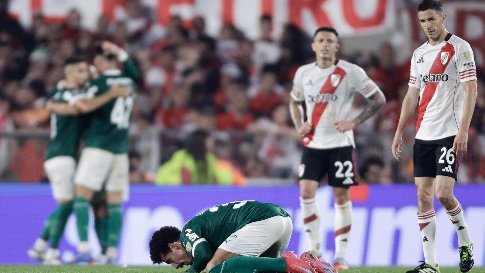 River Plate ante Palmeiras en Copa Libertadores - Foto: EFE