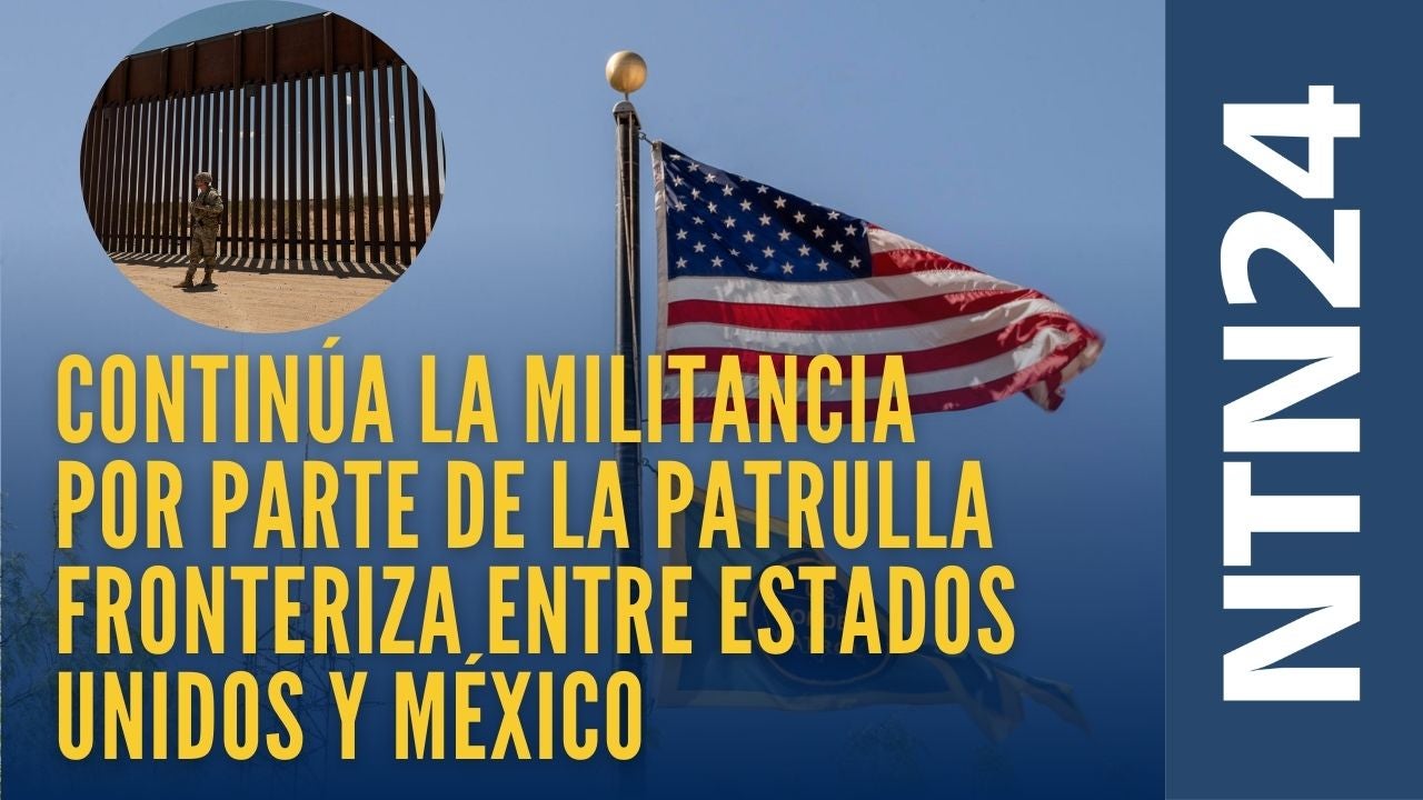 Continúa la vigilancia de la patrulla fronteriza de los EE.UU. - Fotos: EFE