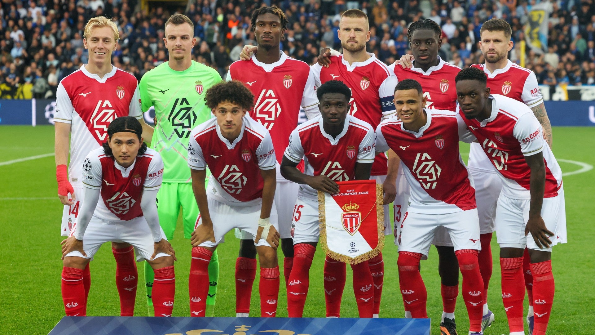 Jugadores del Mónaco | Foto: EFE