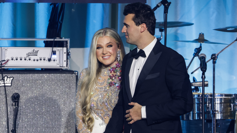 Erika Lane Frantzve y Charlie Kirk - AFP