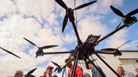 Drones en la guerra / FOTO: EFE
