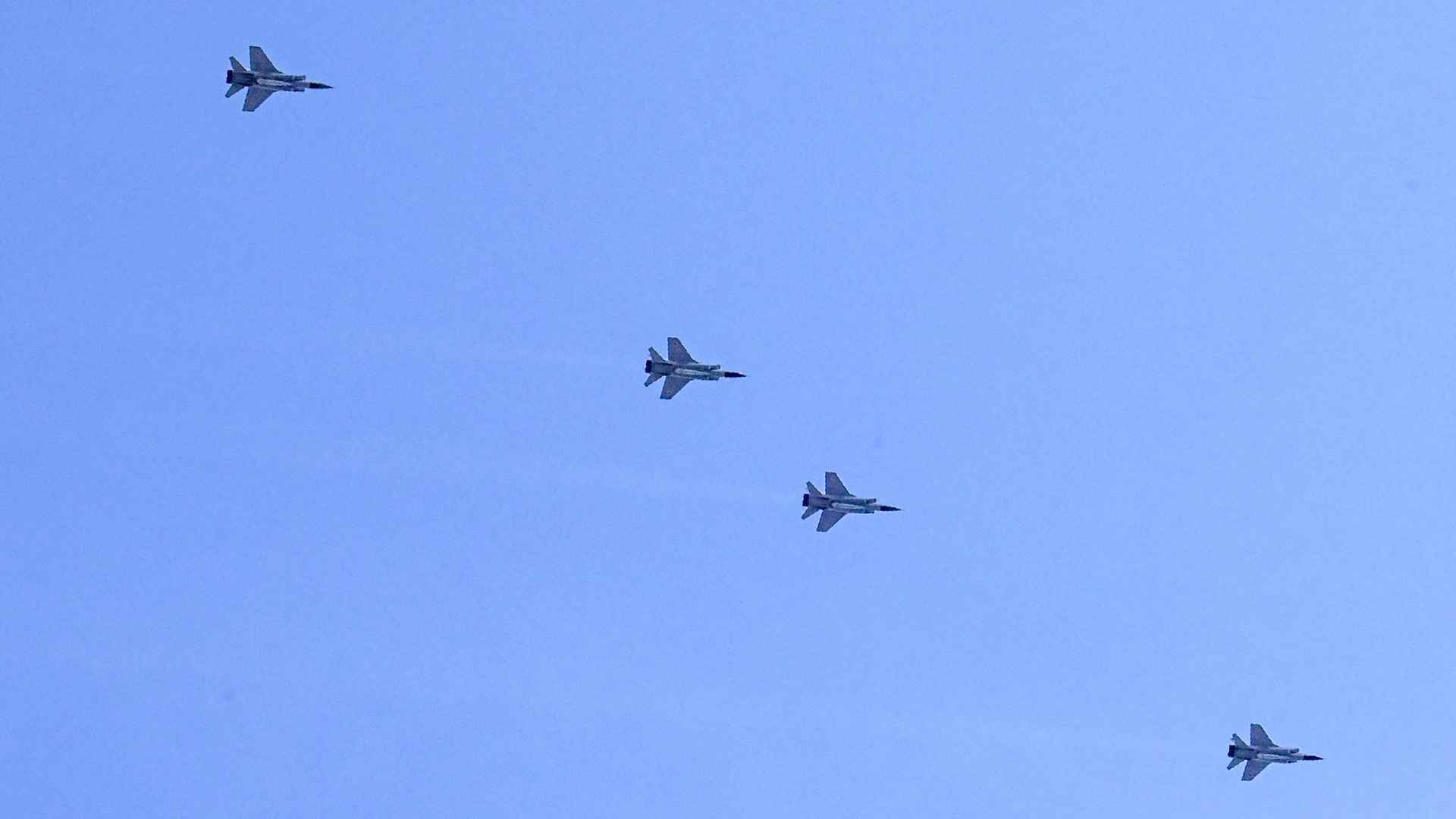 Aviones MiG-31 rusos - AFP
