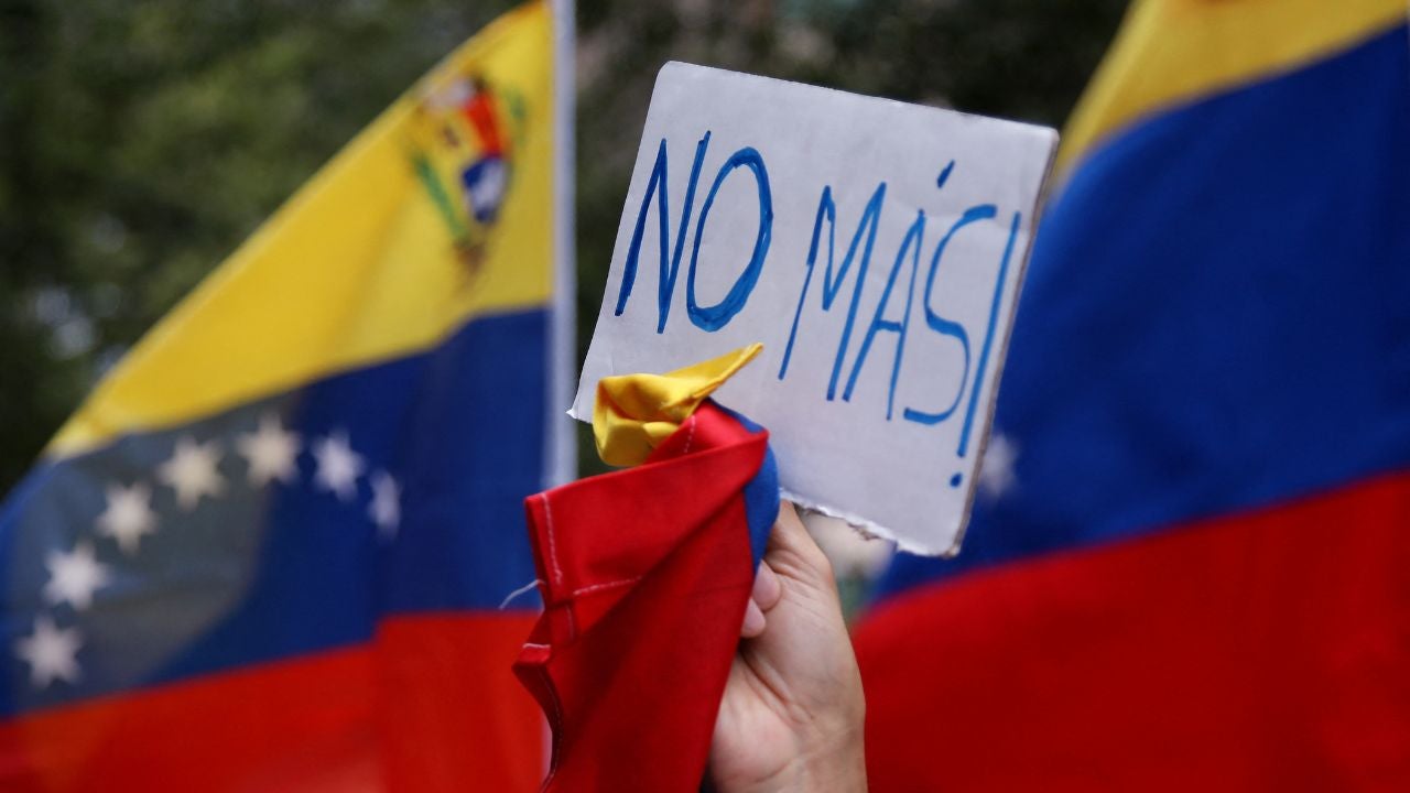 Manifestación venezolana en Nueva York - Foto AFP