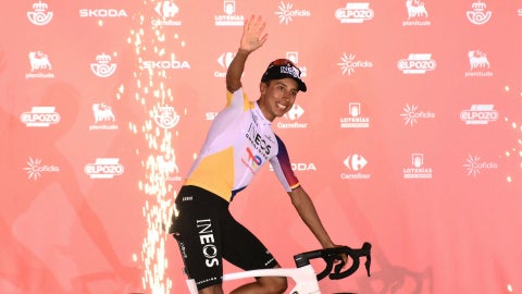 Egan Bernal dejaría las filas del Ineos la próxima temporada - Foto: AFP