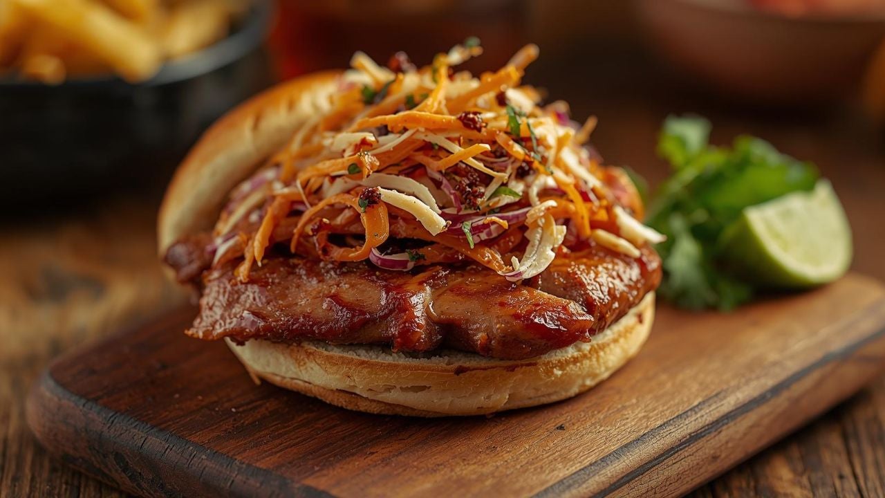 Hamburguesa venezolana | Foto Canva Hamburguesa venezolana | Foto Canva