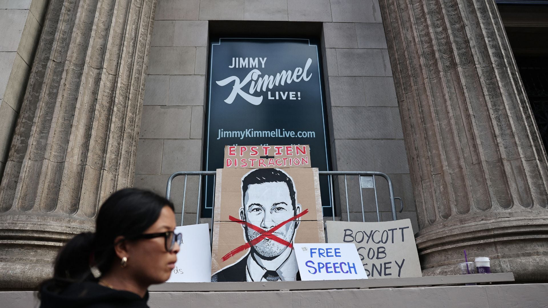 Foto de protestas en Nueva York (AFP)