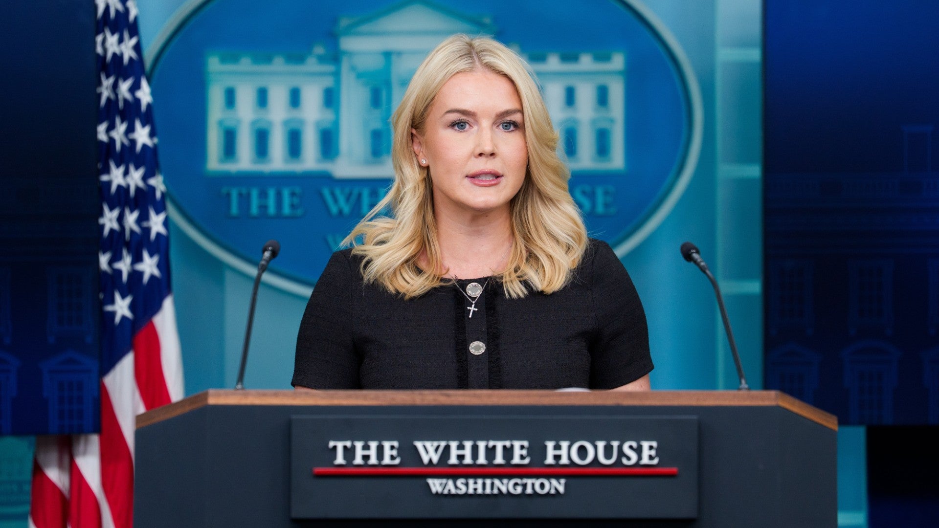 Portavoz de la Casa Blanca, Karoline Leavitt | Foto: EFE